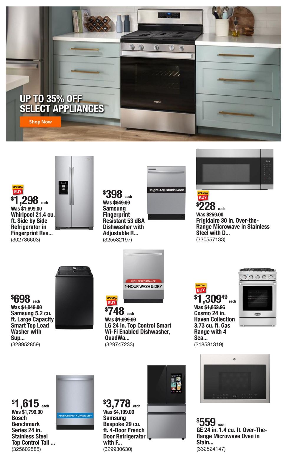 Catalogue Home Depot from 02/27/2025