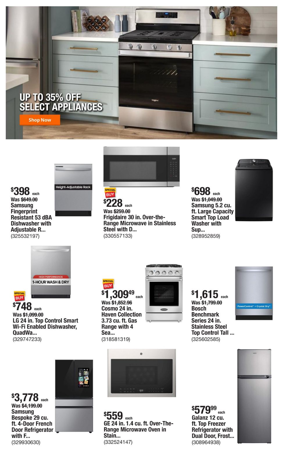 Catalogue Home Depot from 02/27/2025