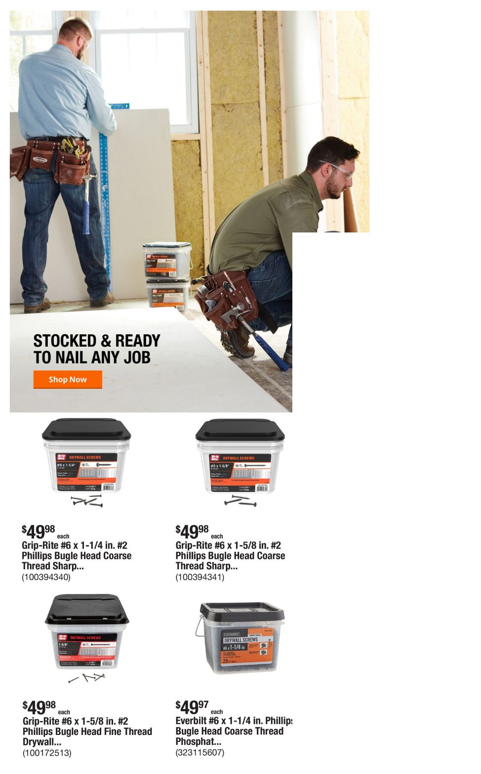 Catalogue Home Depot from 03/10/2025