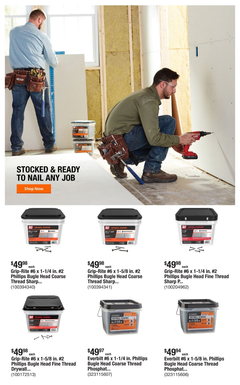 Catalogue Home Depot from 03/10/2025