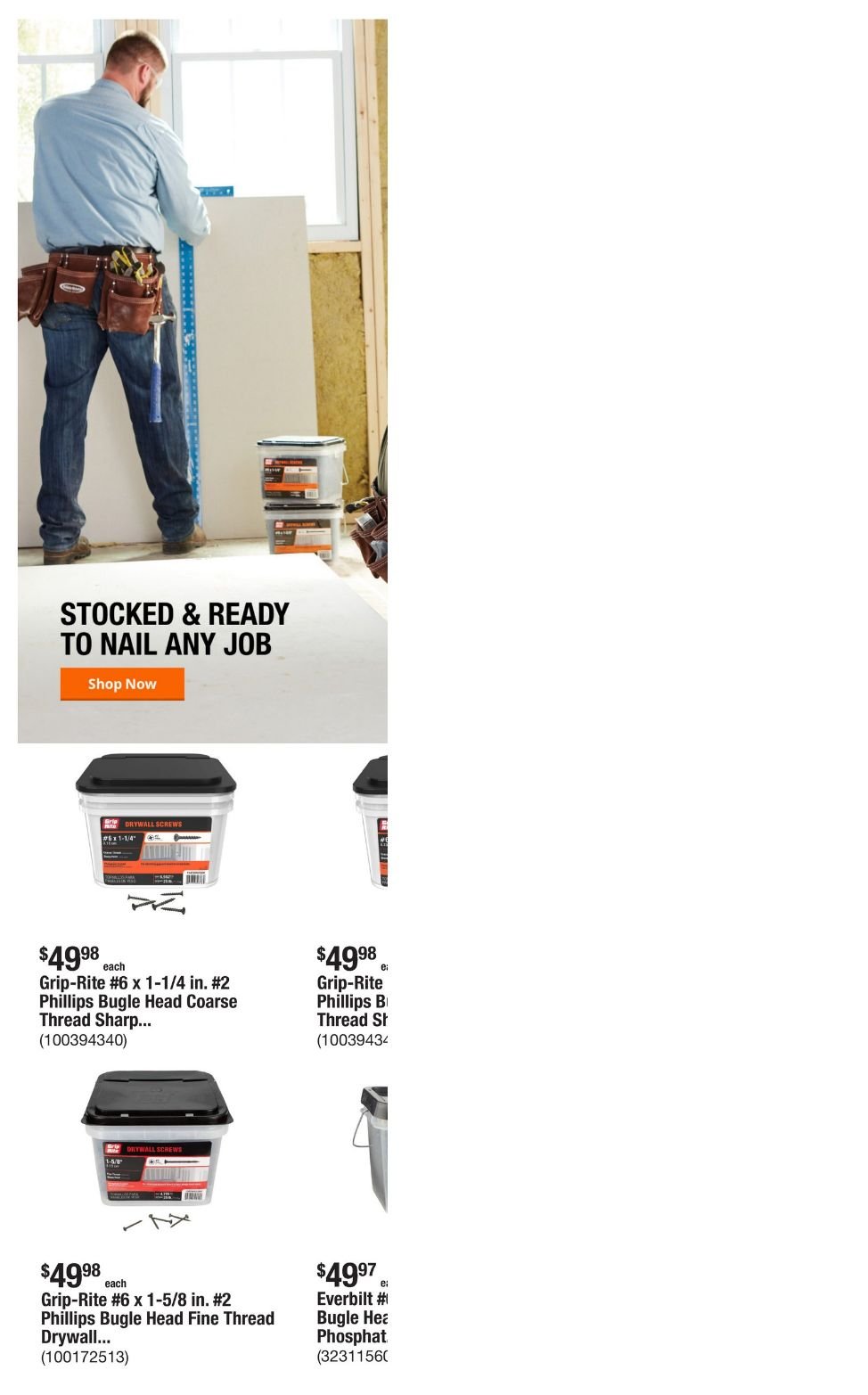 Catalogue Home Depot from 03/10/2025