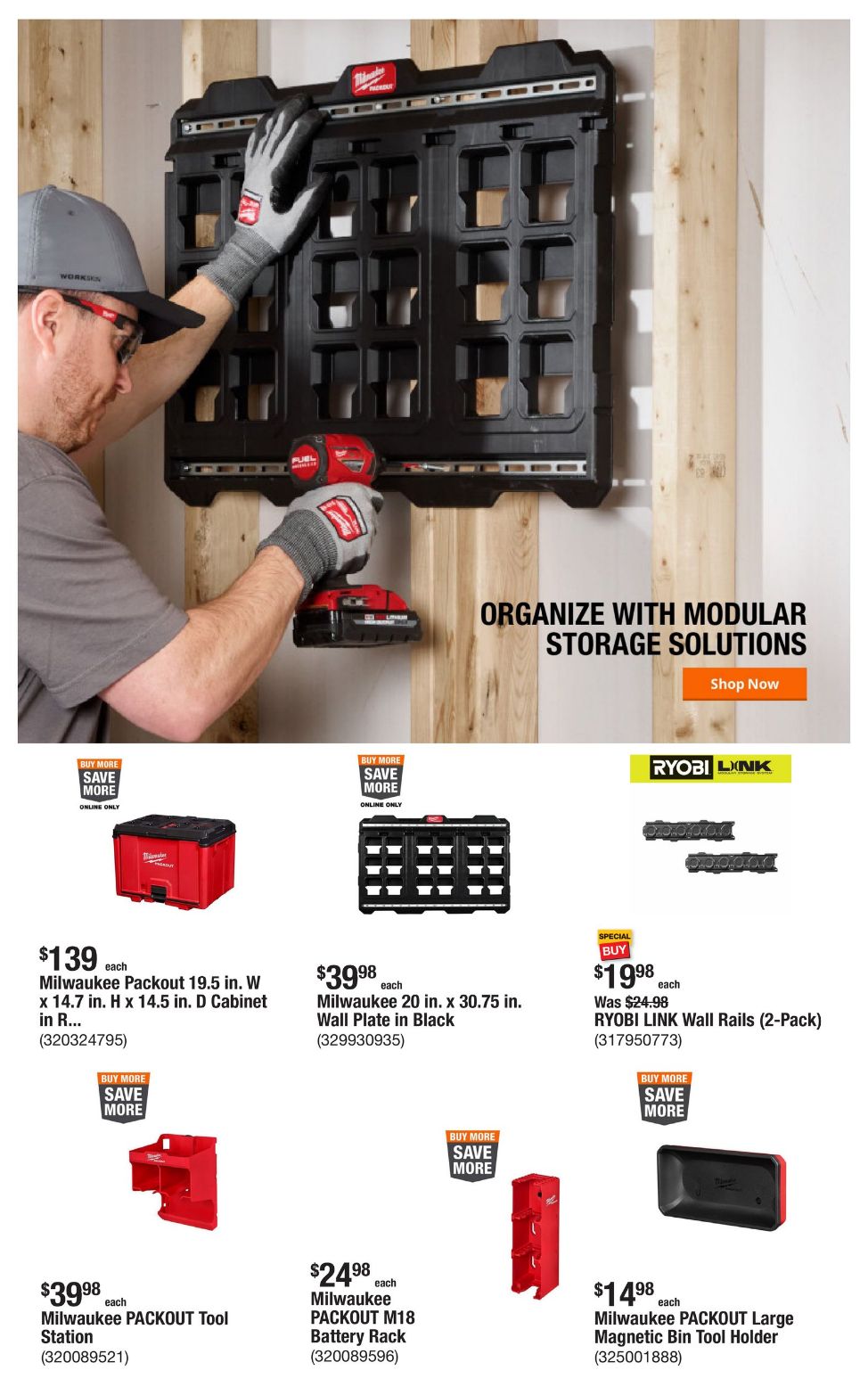 Catalogue Home Depot from 03/13/2025