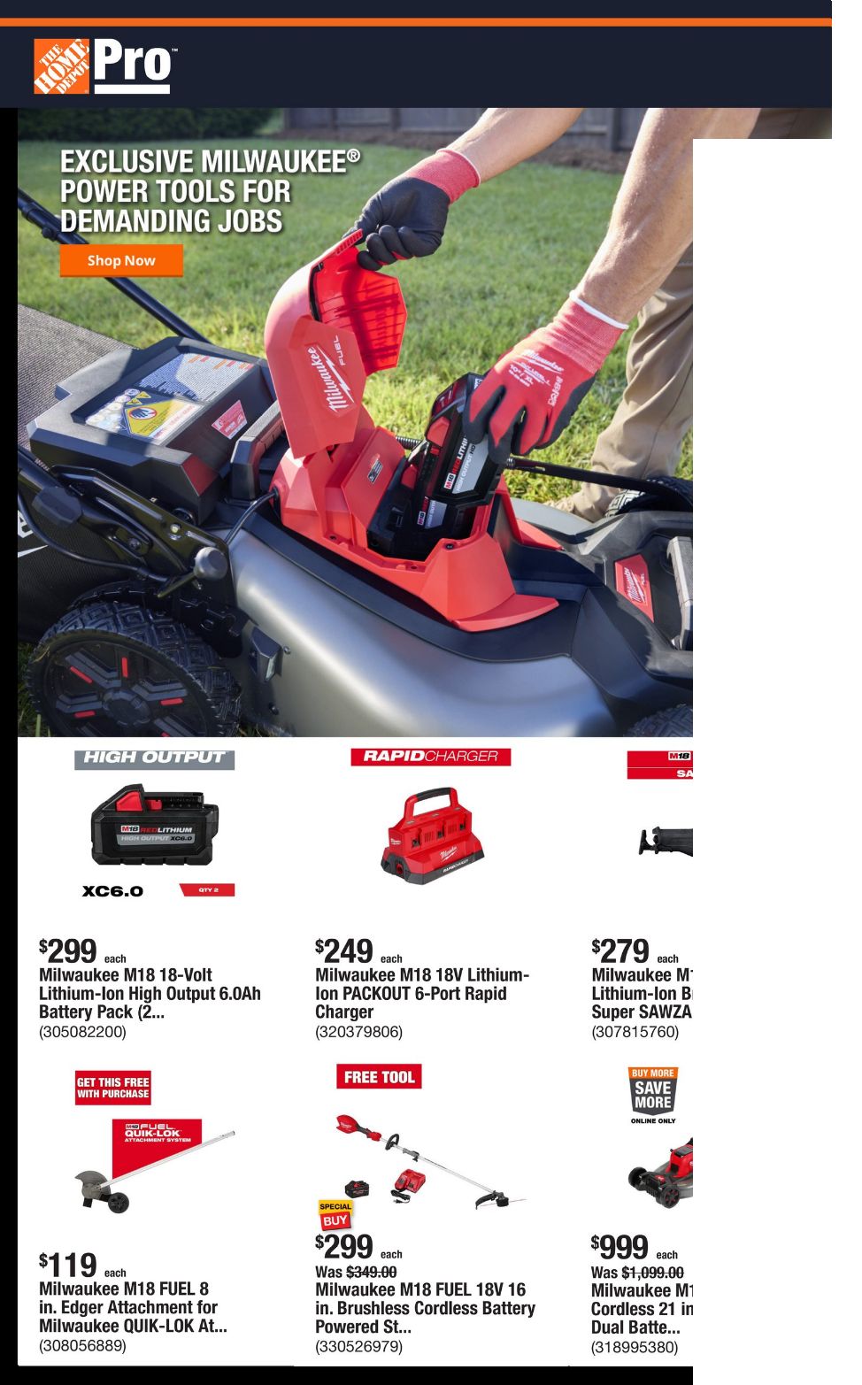 Catalogue Home Depot from 05/05/2025