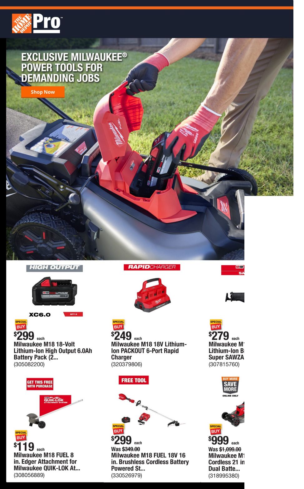 Catalogue Home Depot from 05/05/2025