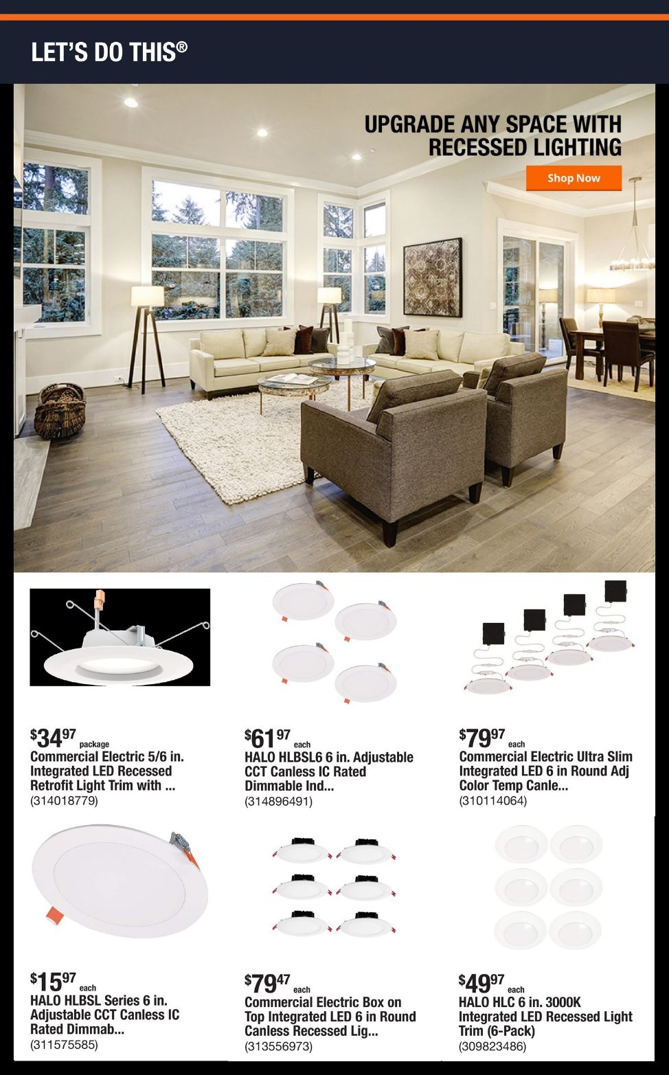 Catalogue Home Depot from 05/19/2025