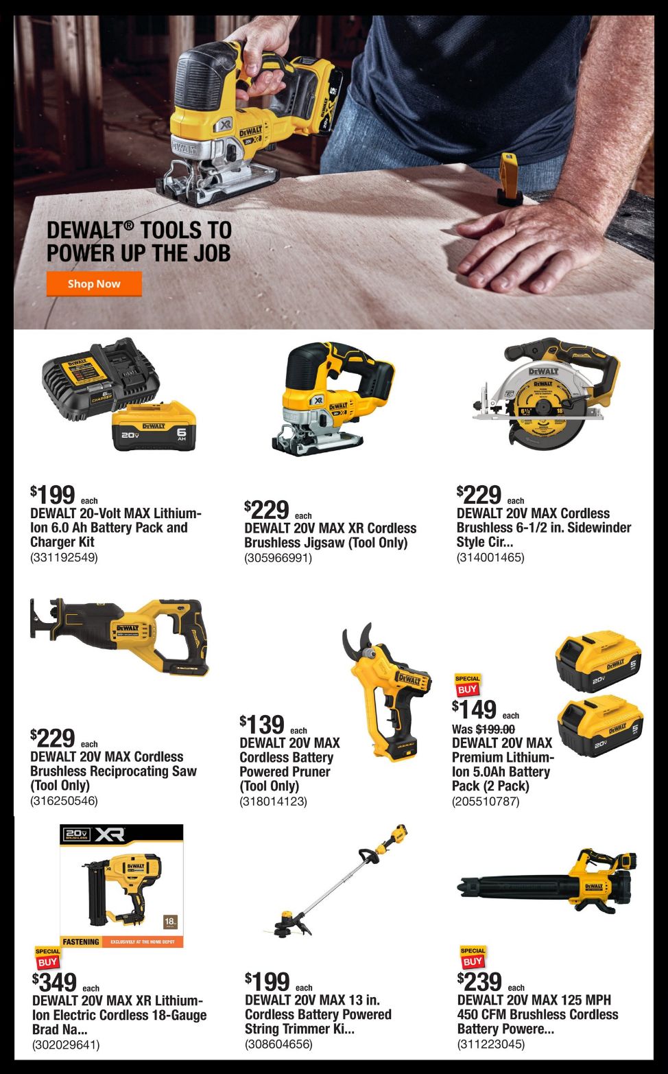 Catalogue Home Depot from 05/19/2025