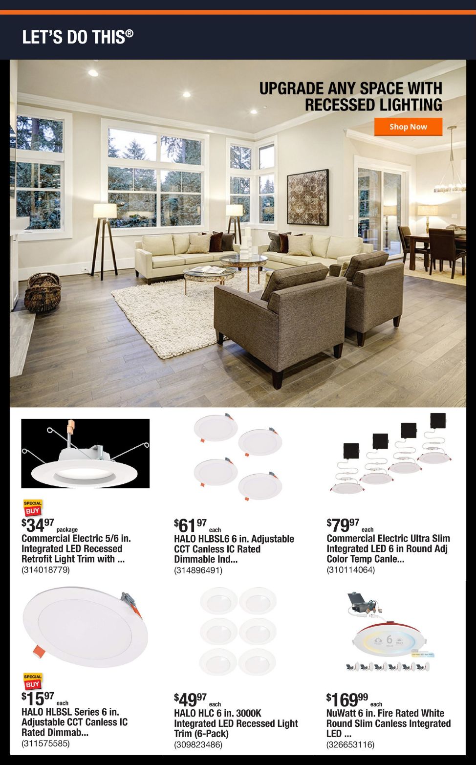 Catalogue Home Depot from 05/19/2025