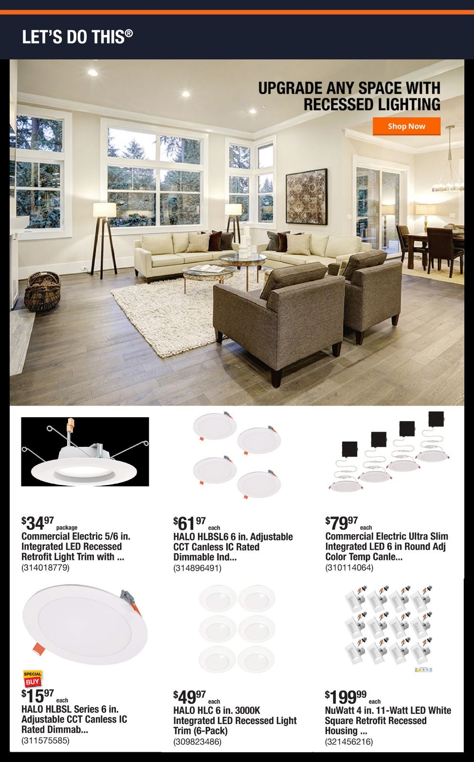 Catalogue Home Depot from 05/19/2025