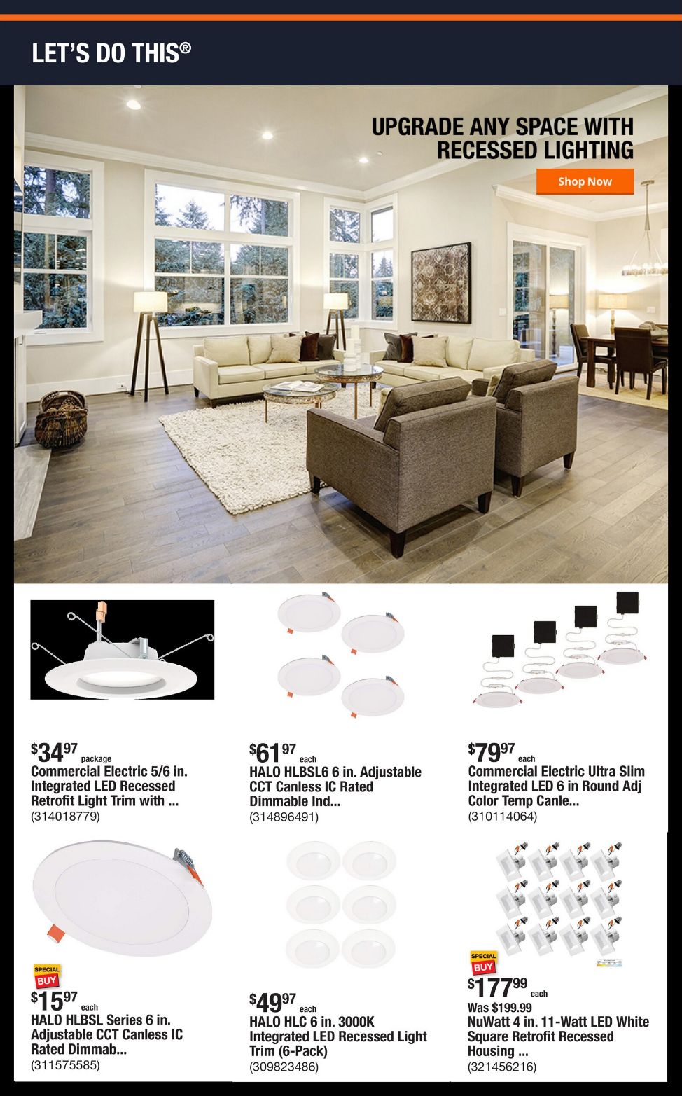 Catalogue Home Depot from 05/19/2025