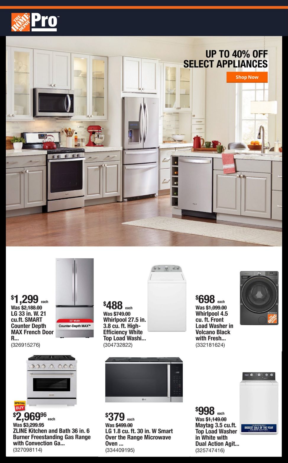Catalogue Home Depot from 05/26/2025