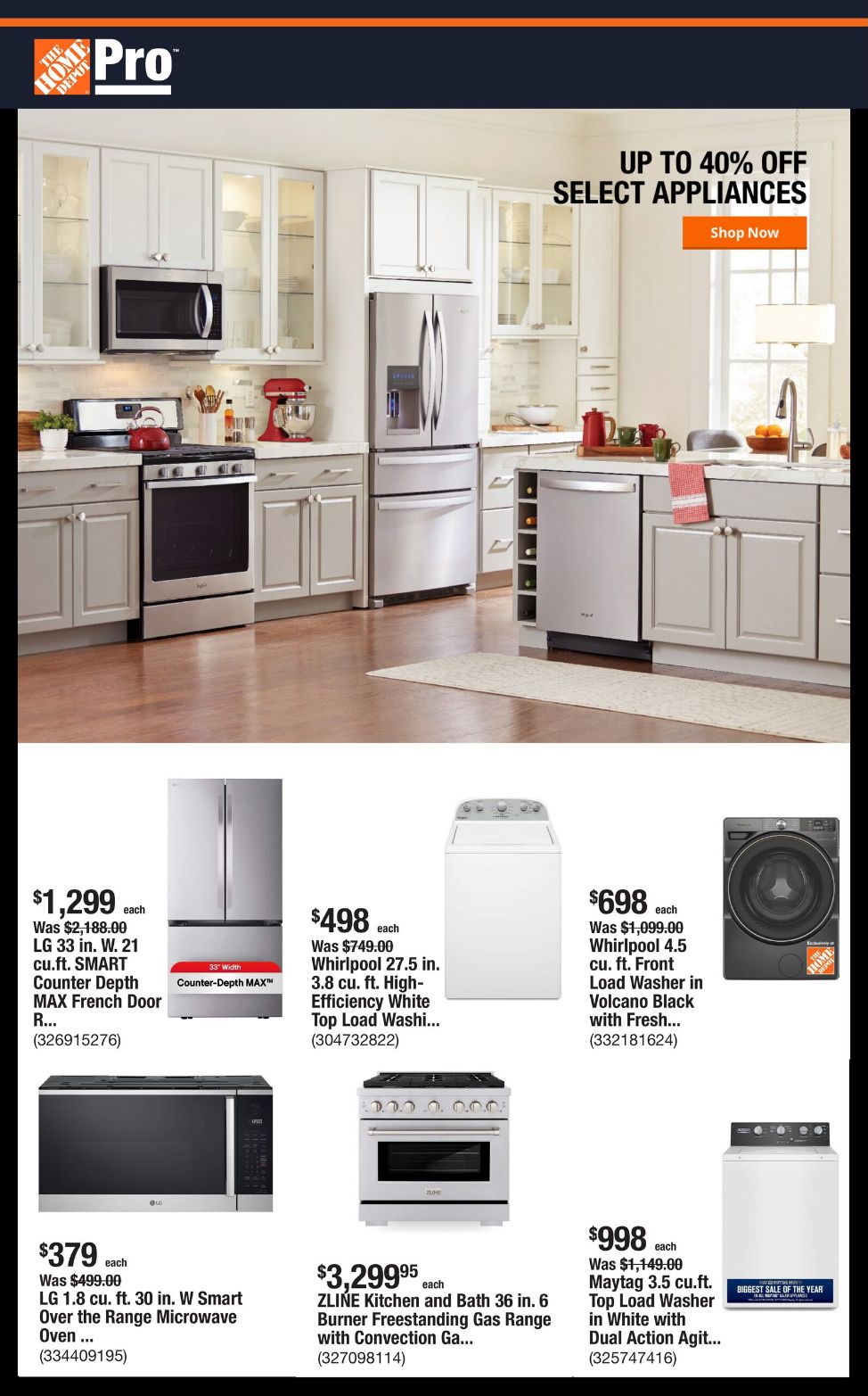 Catalogue Home Depot from 05/26/2025