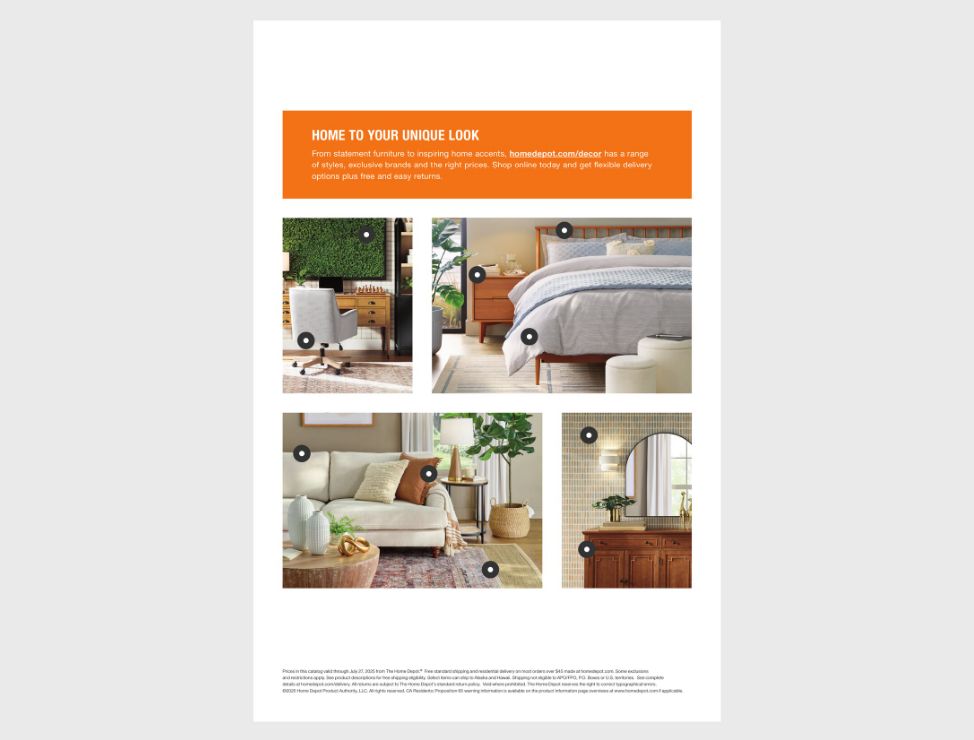 Catalogue Home Depot from 06/16/2025