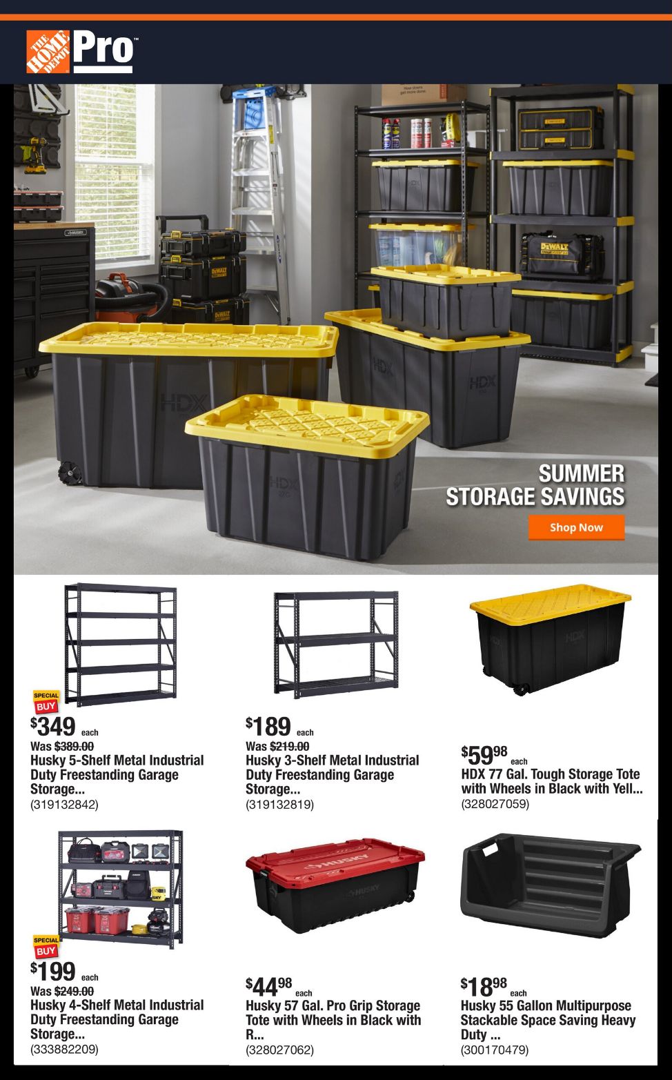 Catalogue Home Depot from 07/07/2025