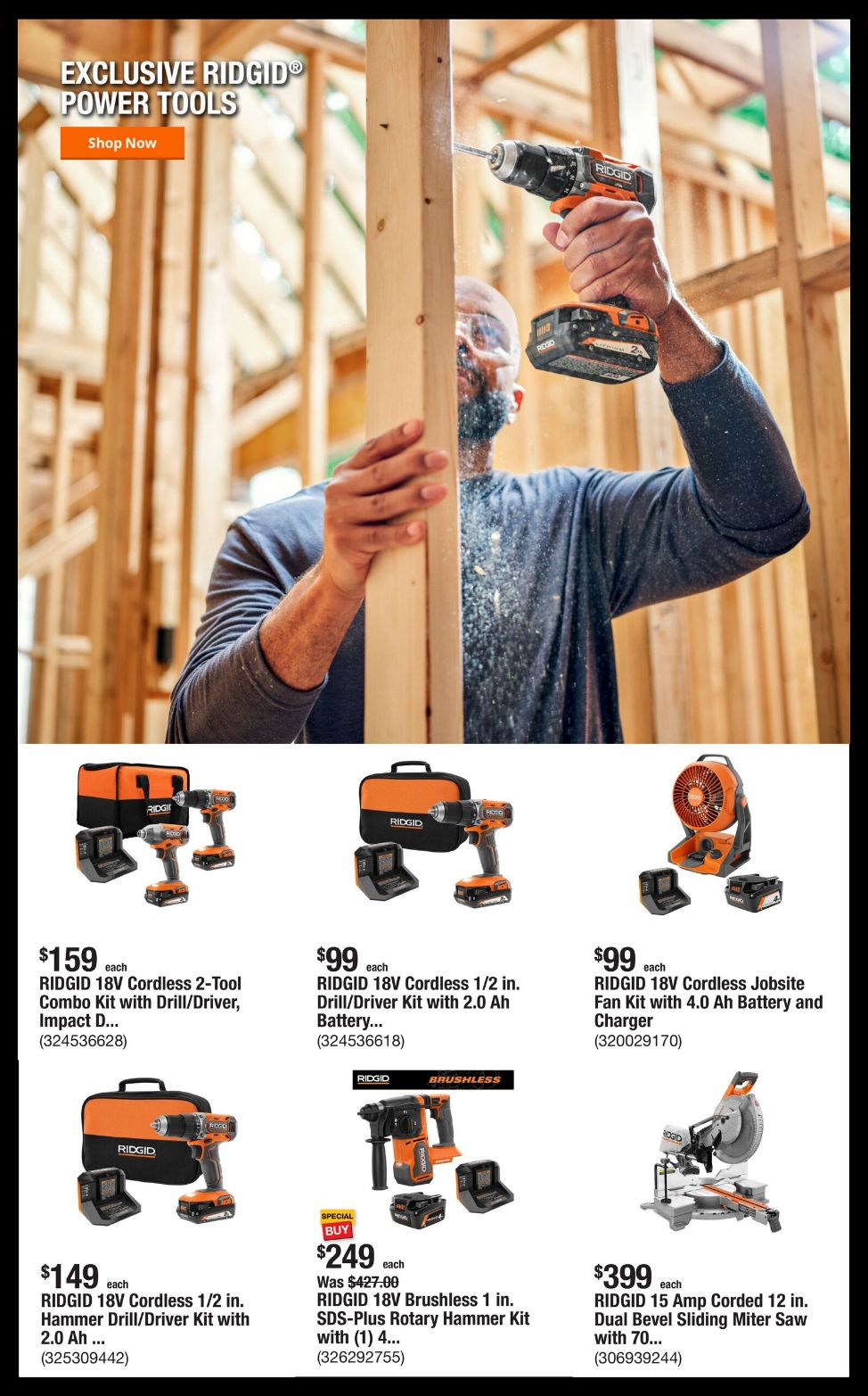 Catalogue Home Depot from 07/07/2025