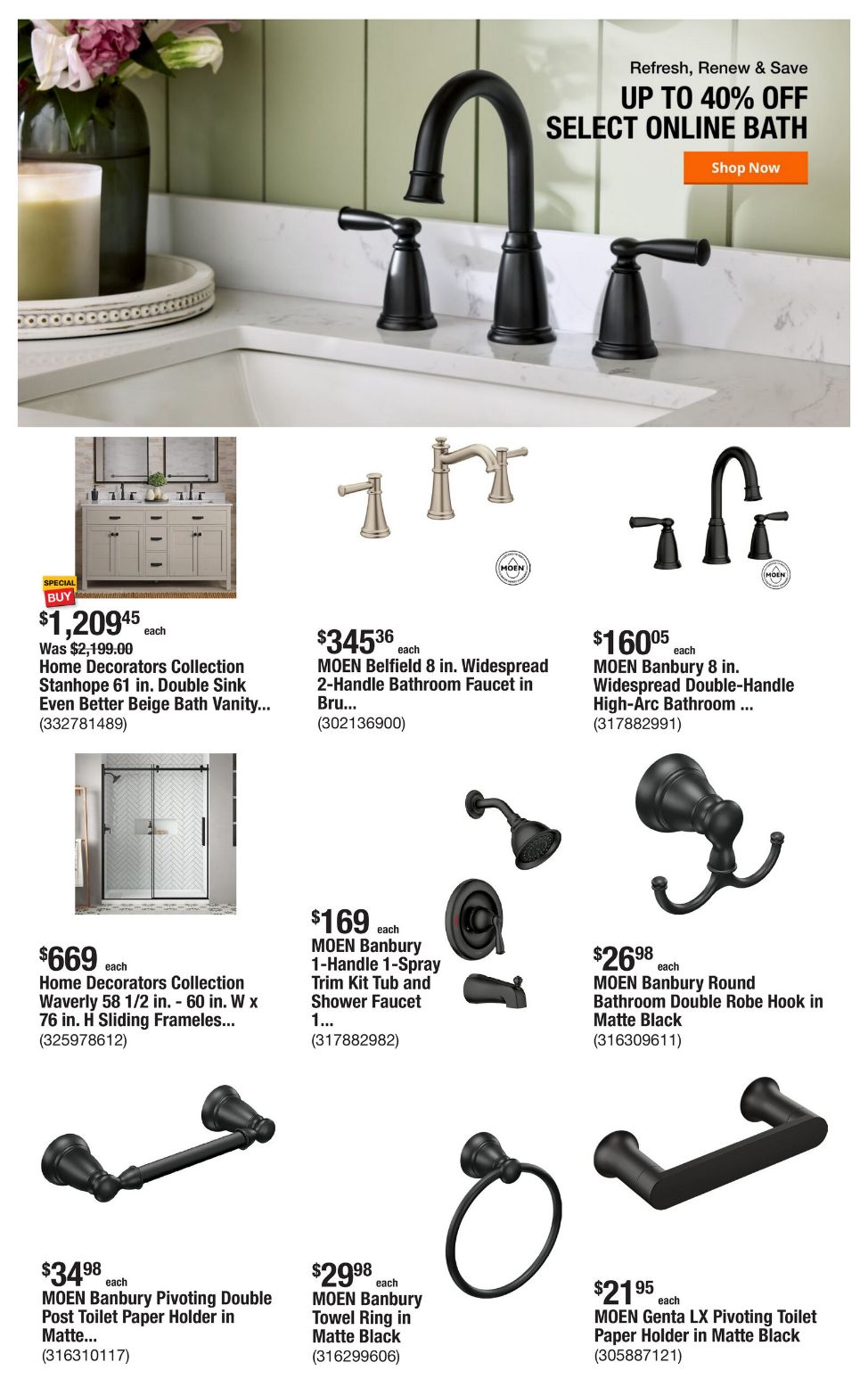 Catalogue Home Depot from 07/10/2025