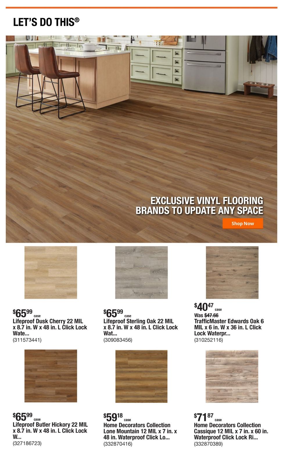 Catalogue Home Depot from 07/10/2025