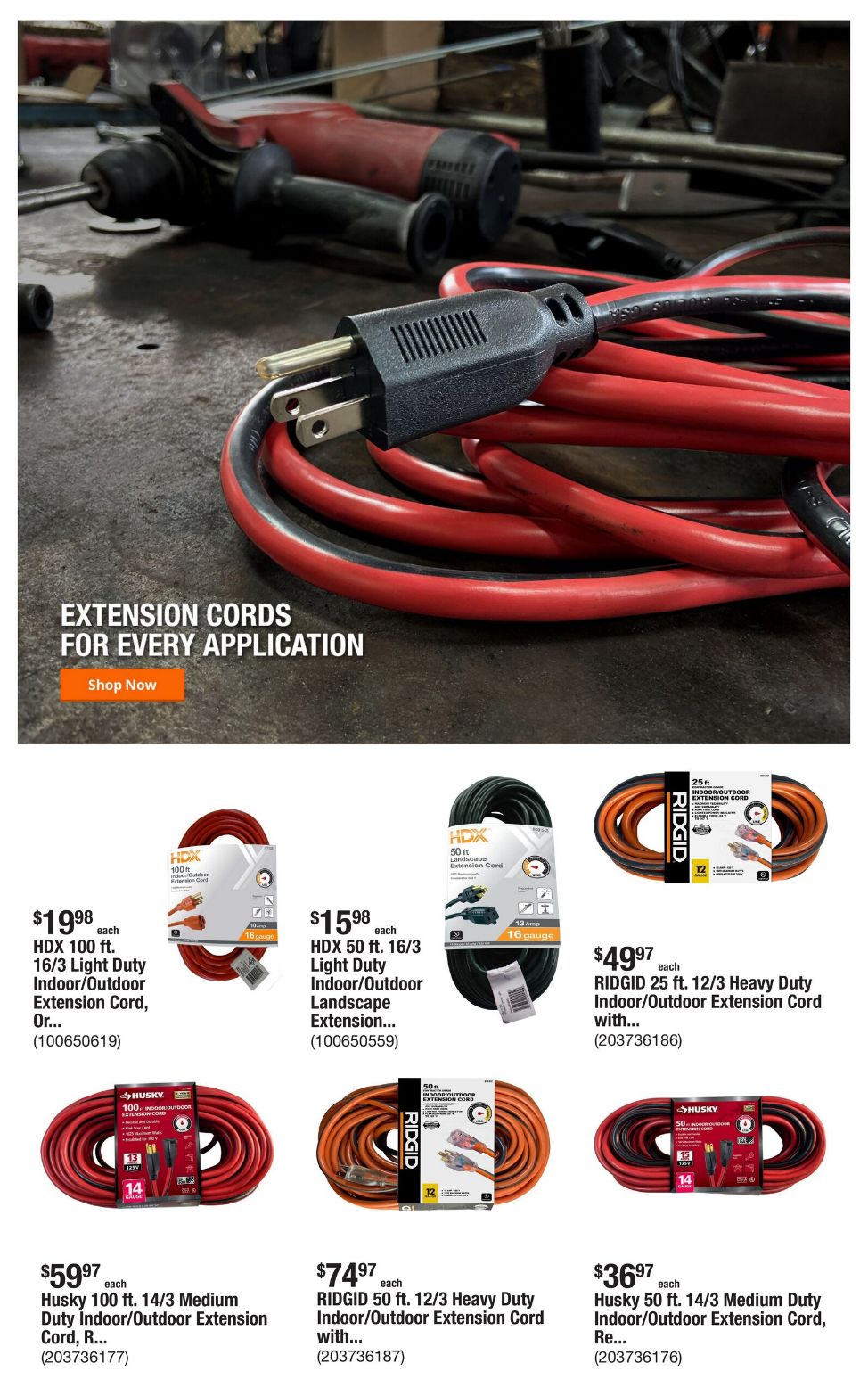 Catalogue Home Depot from 07/10/2025
