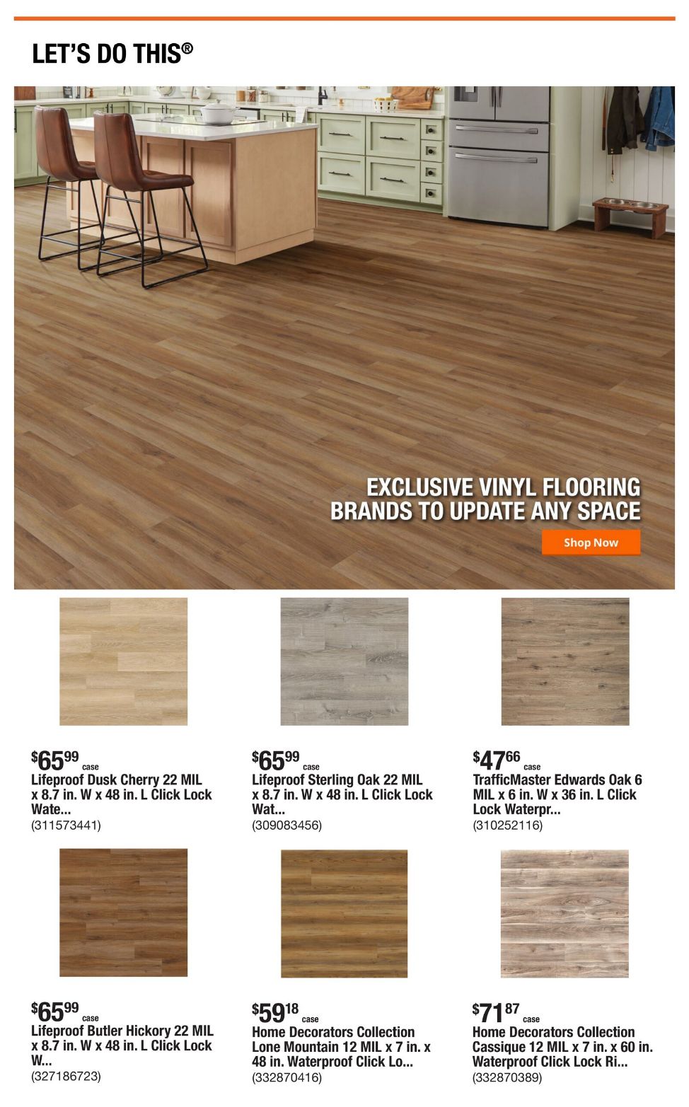 Catalogue Home Depot from 07/10/2025