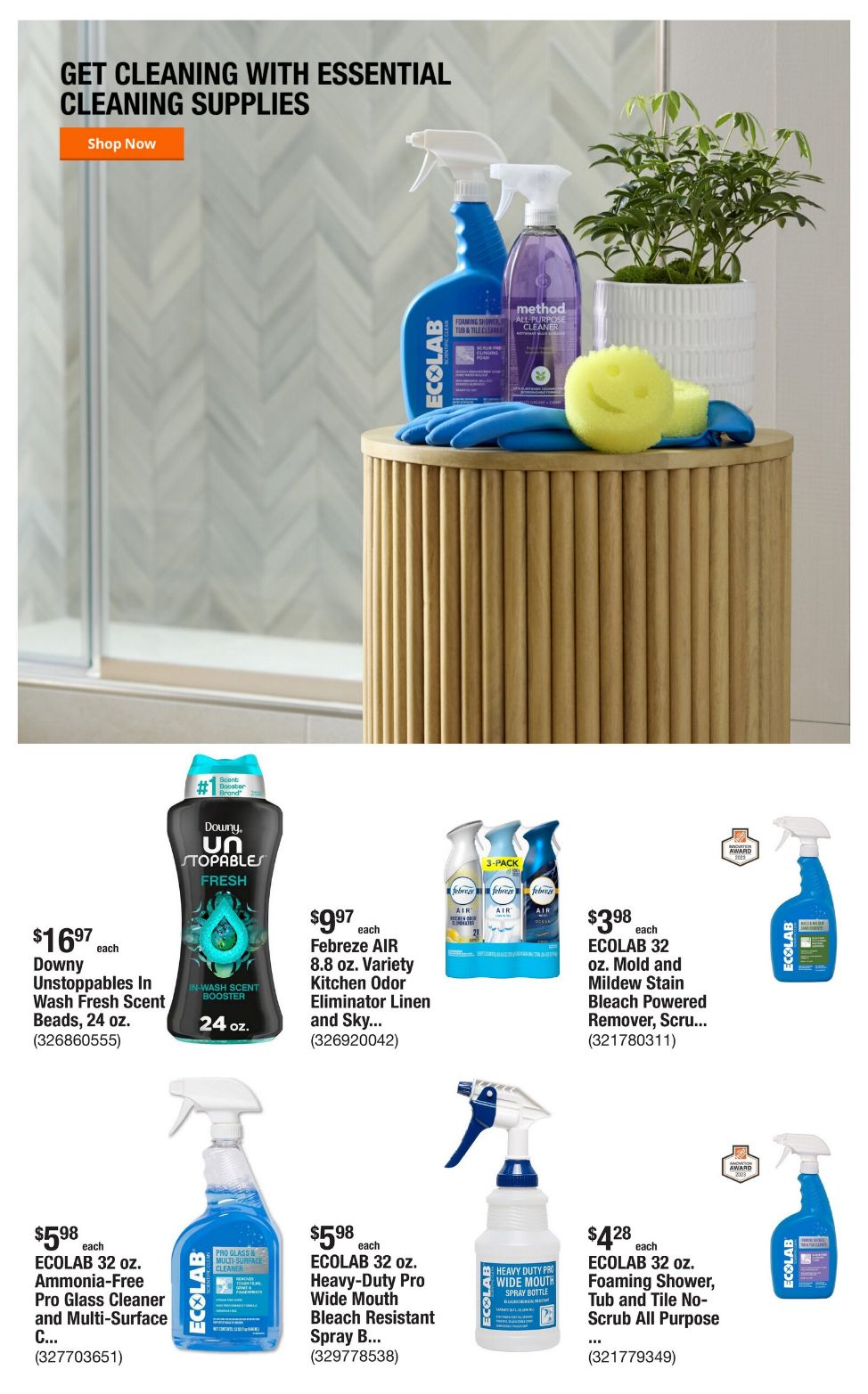 Catalogue Home Depot from 07/17/2025