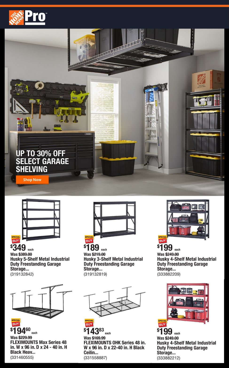 Catalogue Home Depot from 07/14/2025