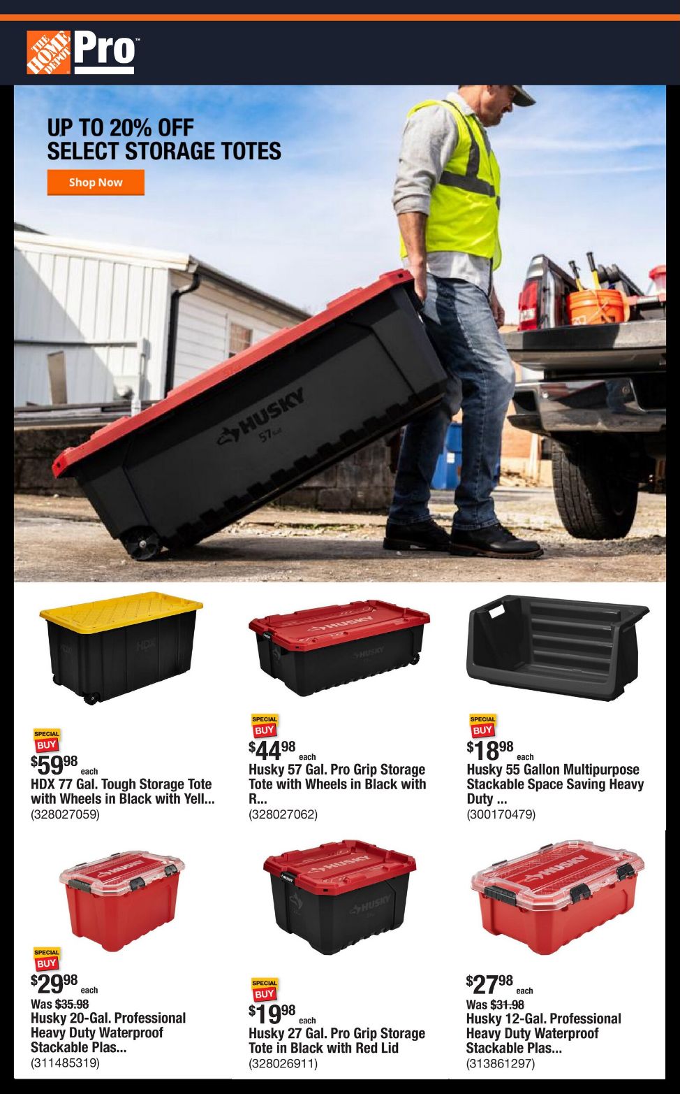 Catalogue Home Depot from 07/21/2025