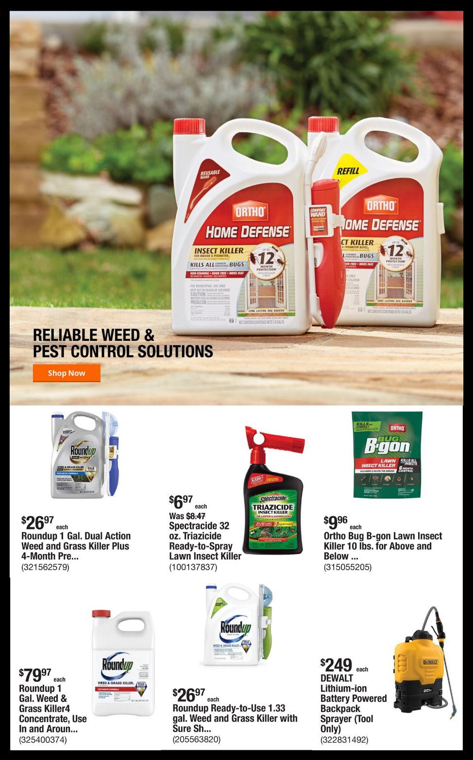 Catalogue Home Depot from 07/21/2025