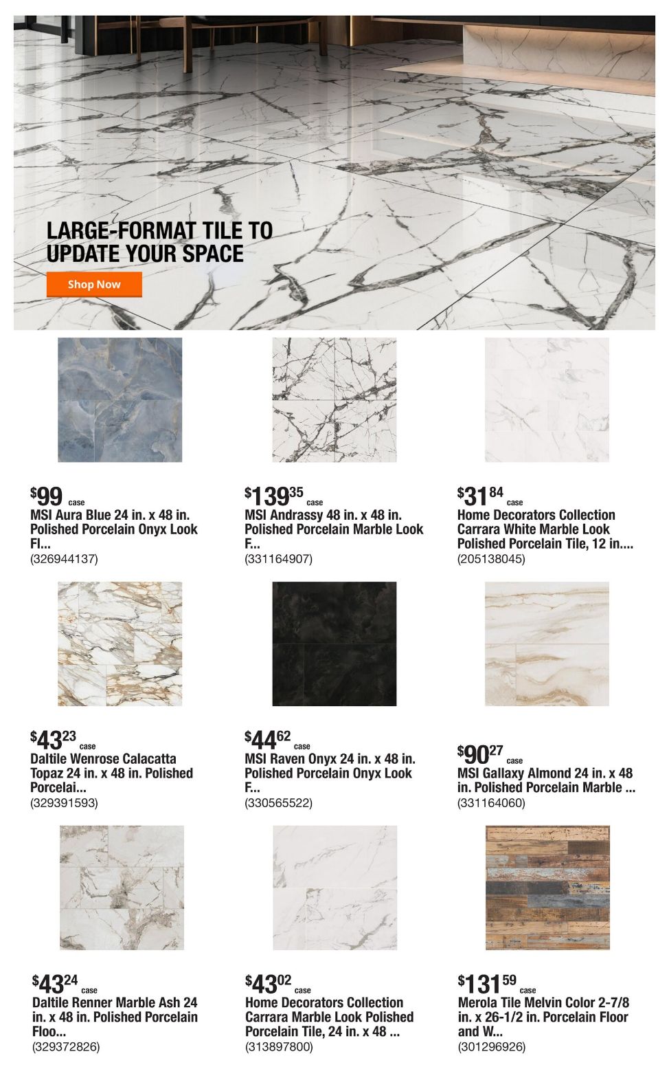 Catalogue Home Depot from 07/24/2025