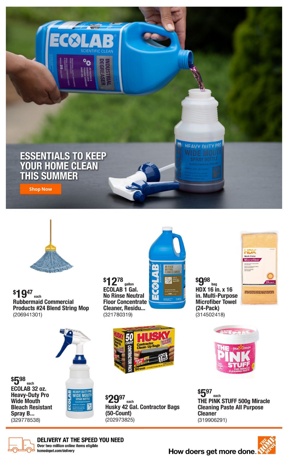 Catalogue Home Depot from 07/24/2025