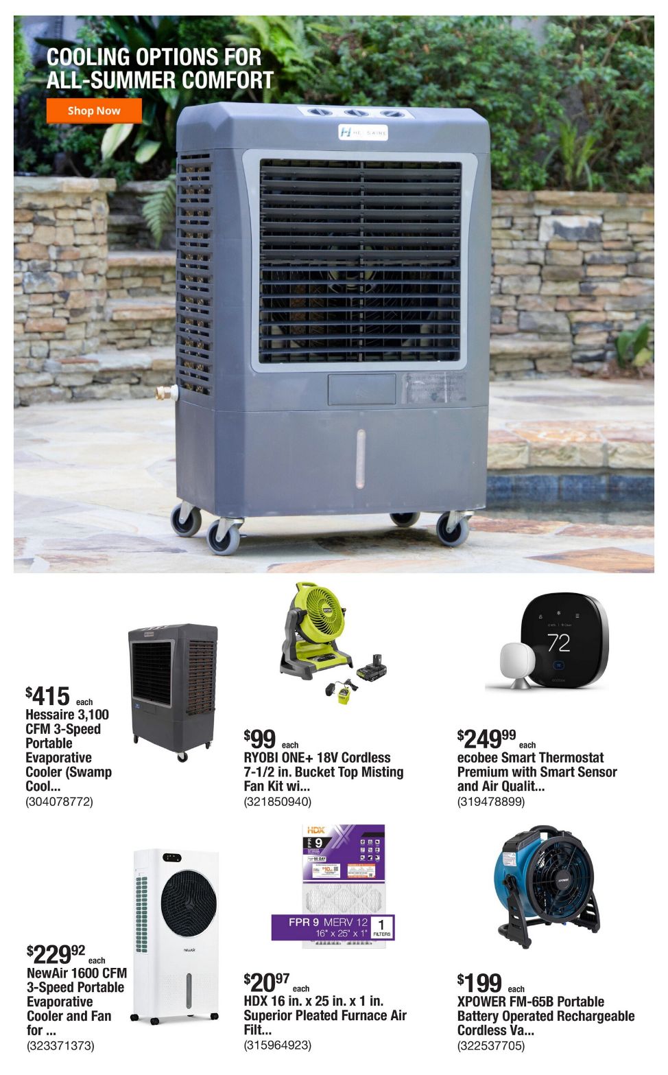 Catalogue Home Depot from 07/24/2025