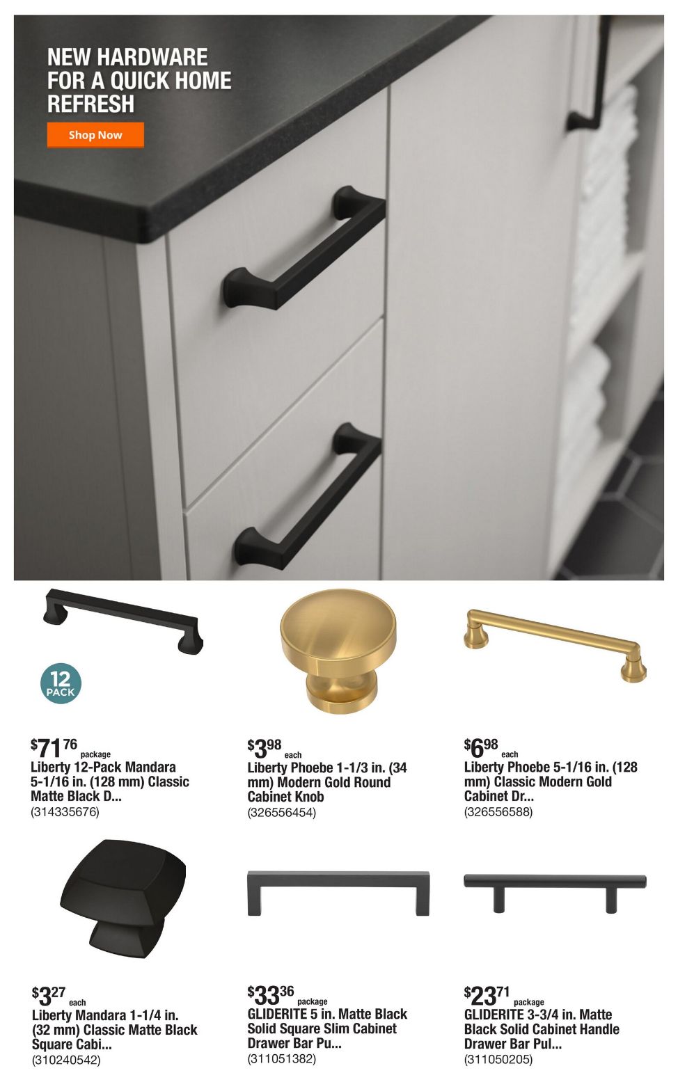 Catalogue Home Depot from 07/24/2025
