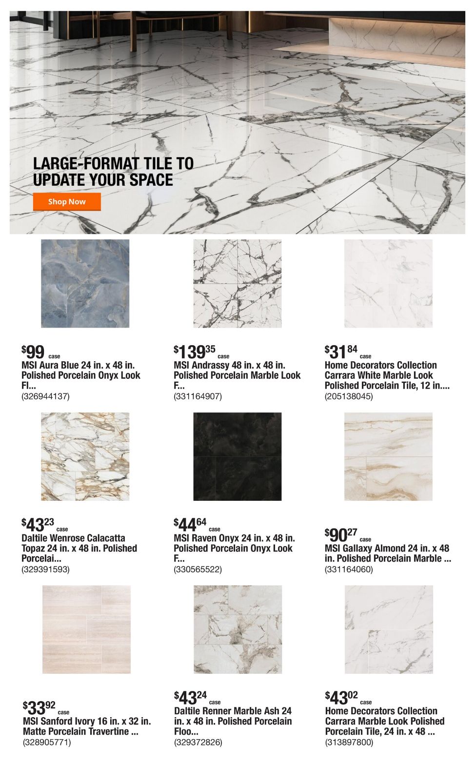 Catalogue Home Depot from 07/24/2025