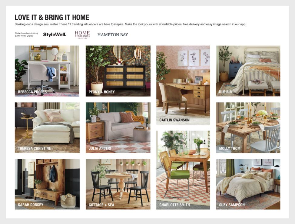 Catalogue Home Depot from 07/28/2025