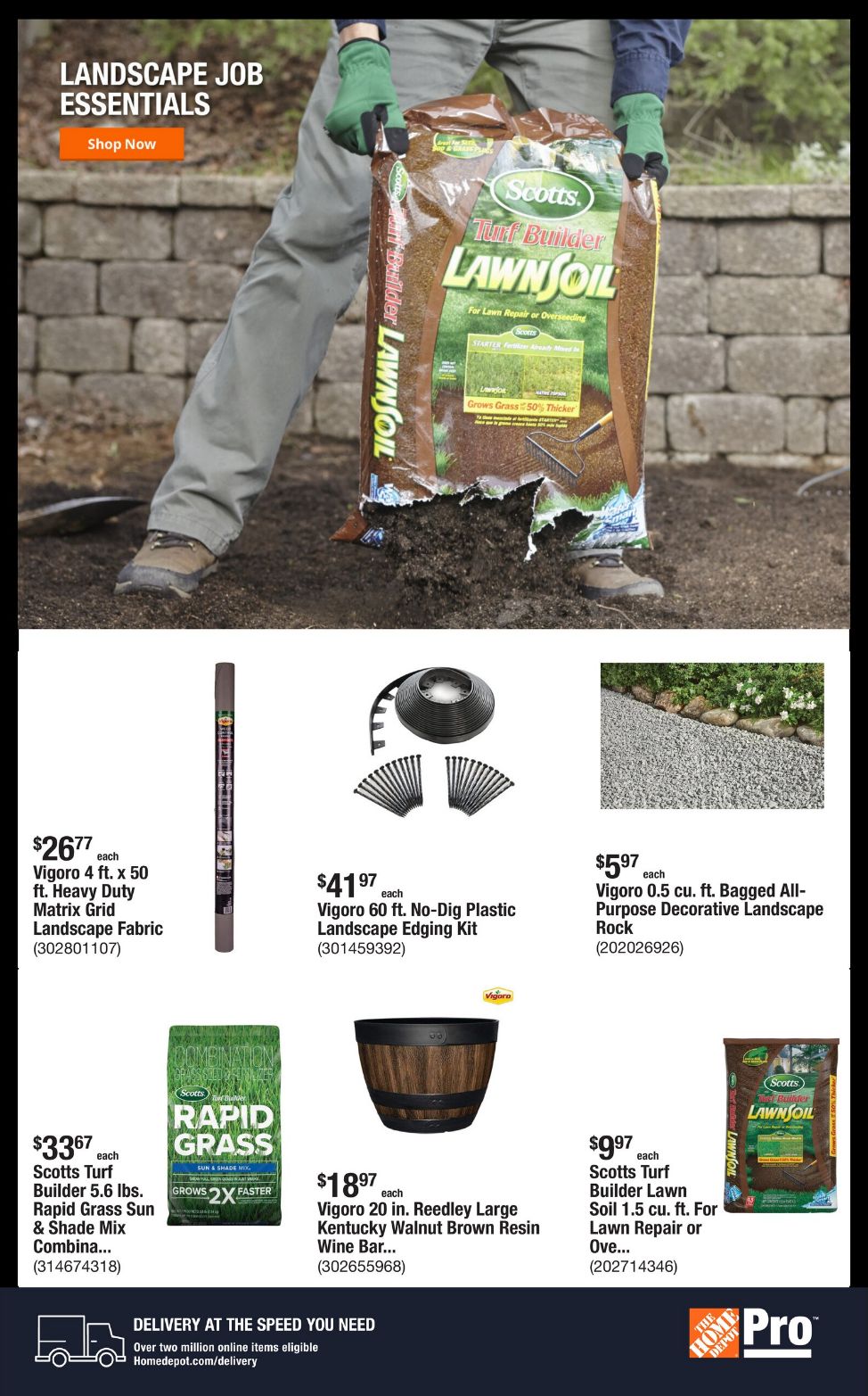 Catalogue Home Depot from 07/28/2025