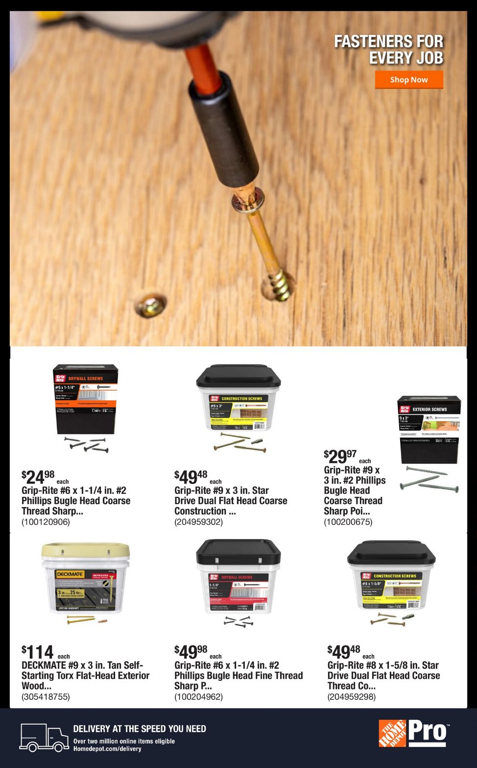 Catalogue Home Depot from 08/04/2025