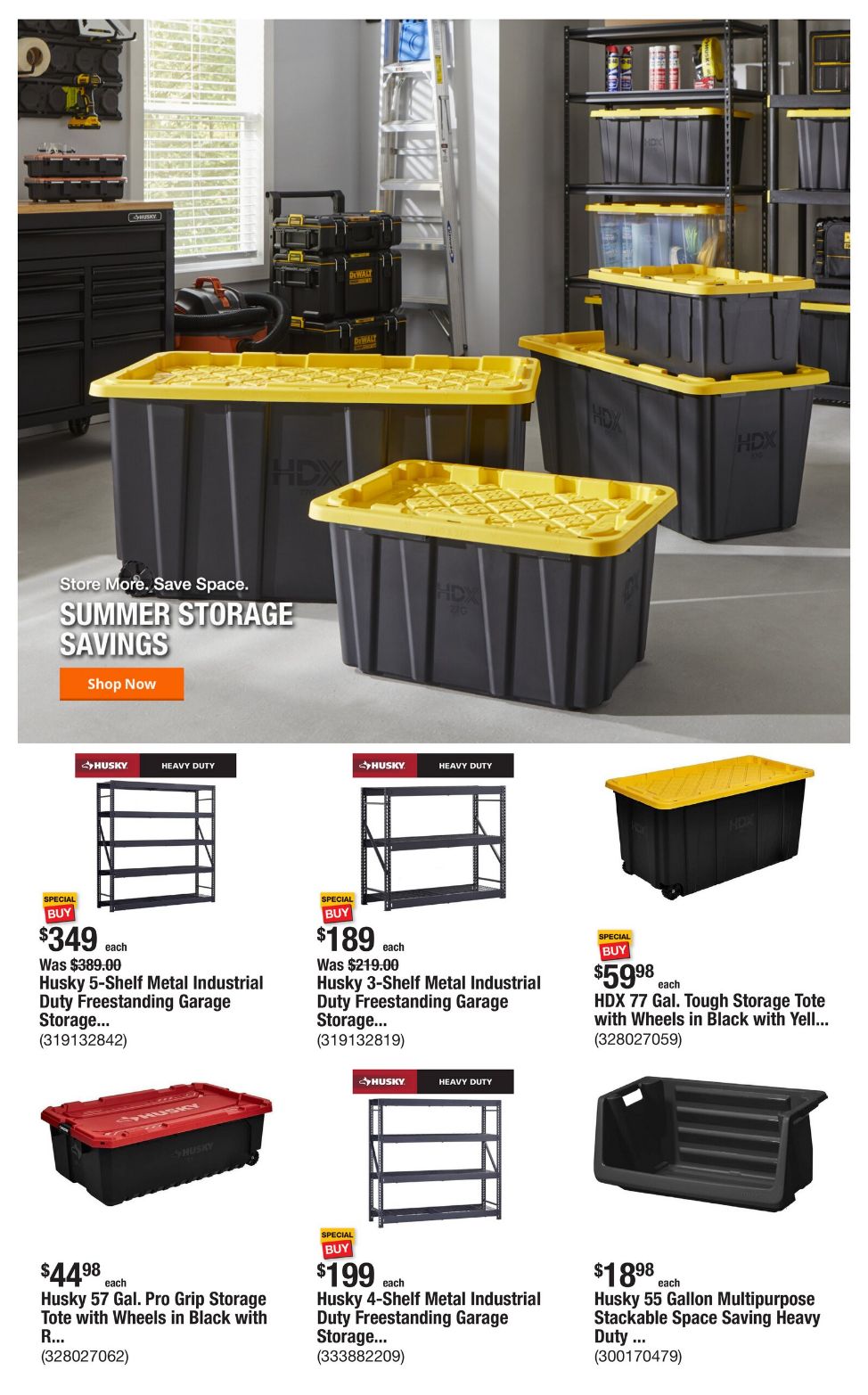 Catalogue Home Depot from 07/31/2025