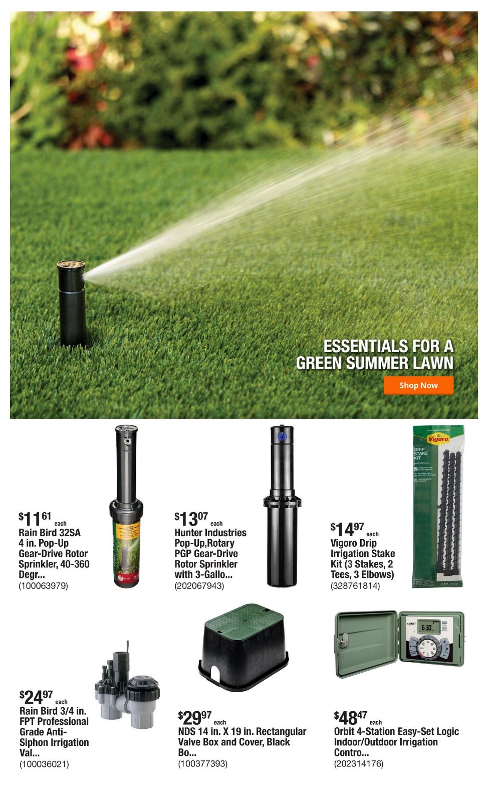 Catalogue Home Depot from 07/31/2025