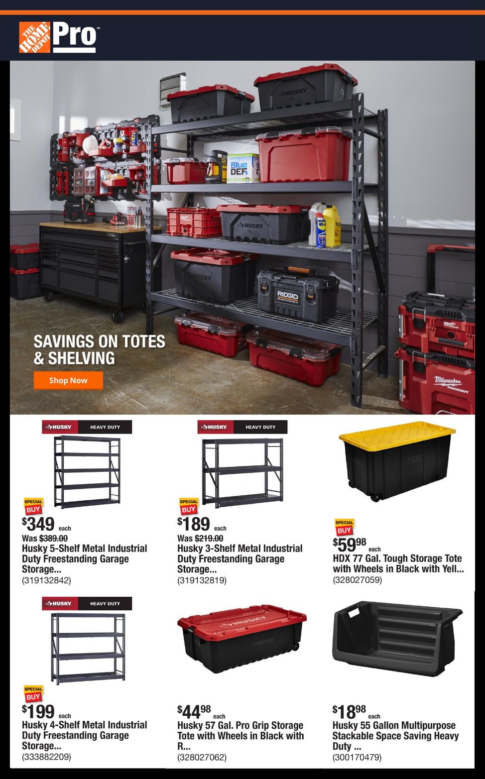 Catalogue Home Depot from 08/04/2025