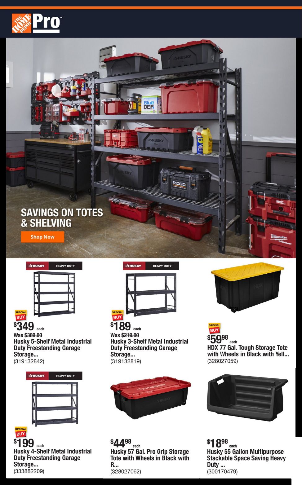 Catalogue Home Depot from 08/04/2025