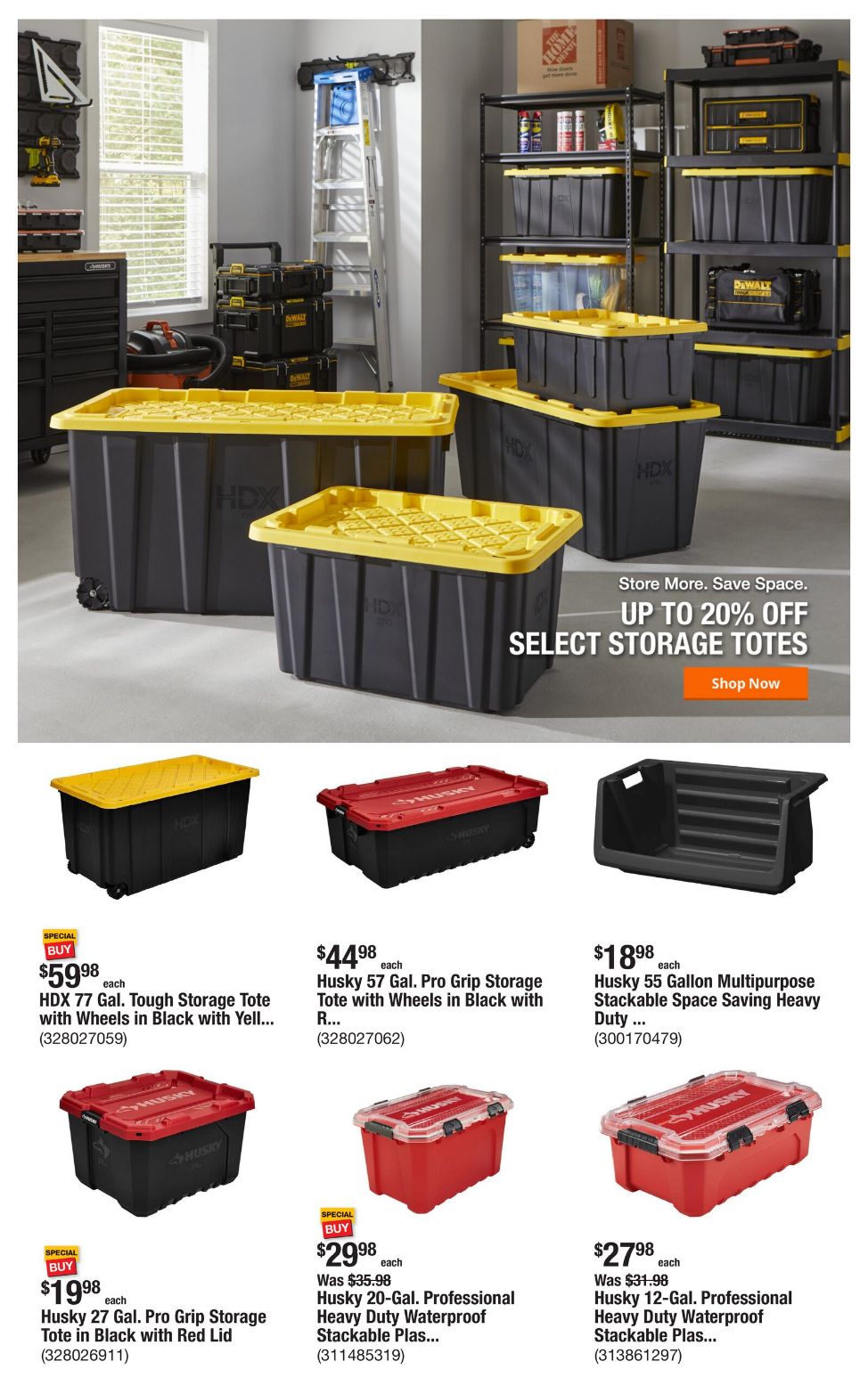 Catalogue Home Depot from 08/07/2025
