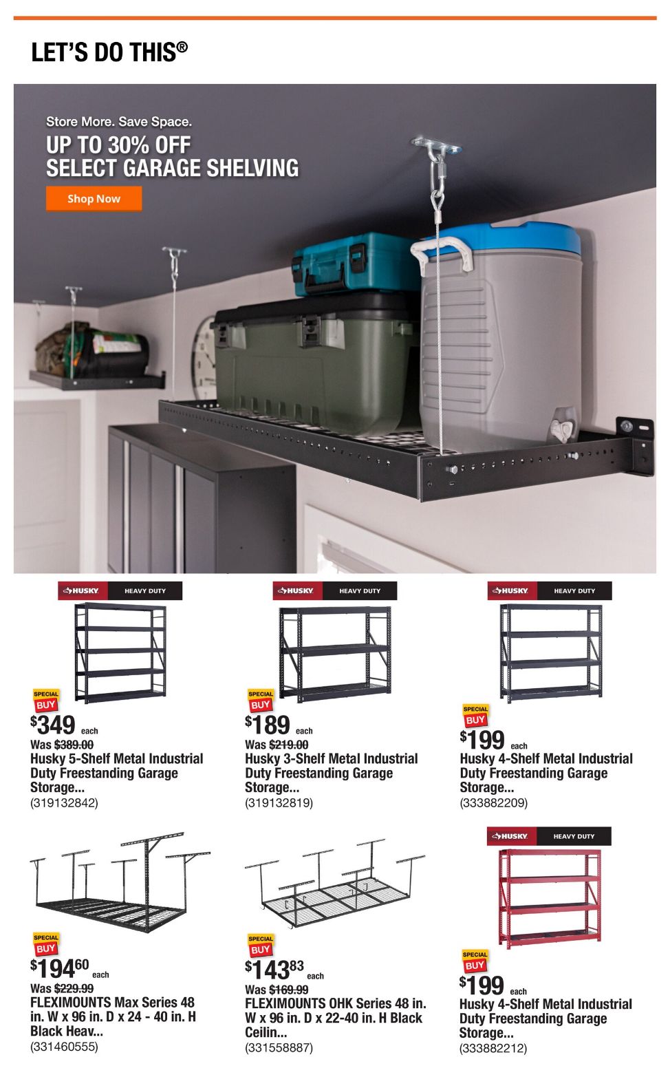 Catalogue Home Depot from 08/07/2025