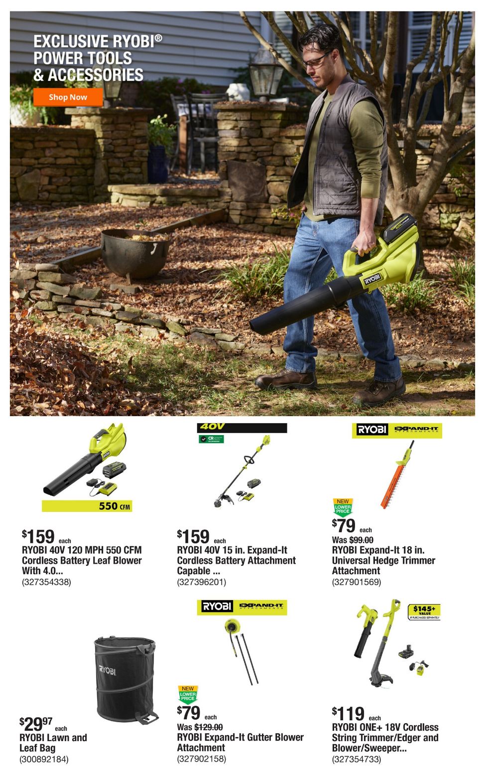 Catalogue Home Depot from 08/07/2025