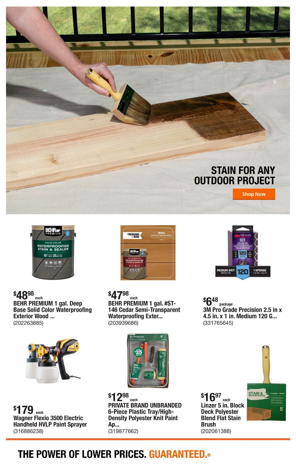 Catalogue Home Depot from 08/07/2025