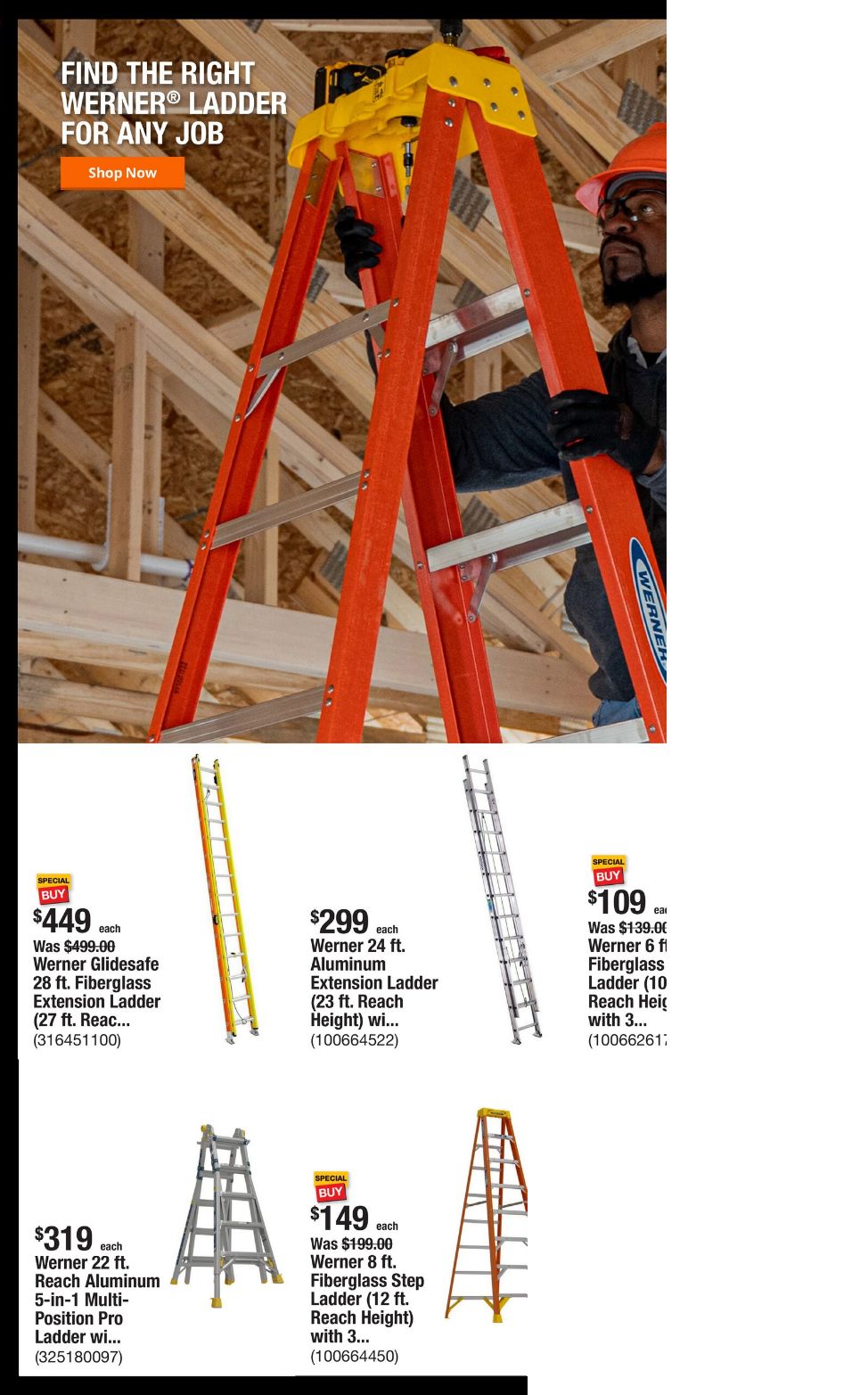 Catalogue Home Depot from 08/11/2025