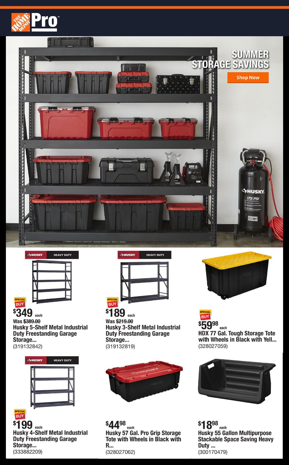 Catalogue Home Depot from 08/11/2025
