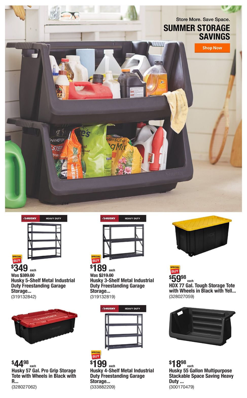 Catalogue Home Depot from 08/14/2025