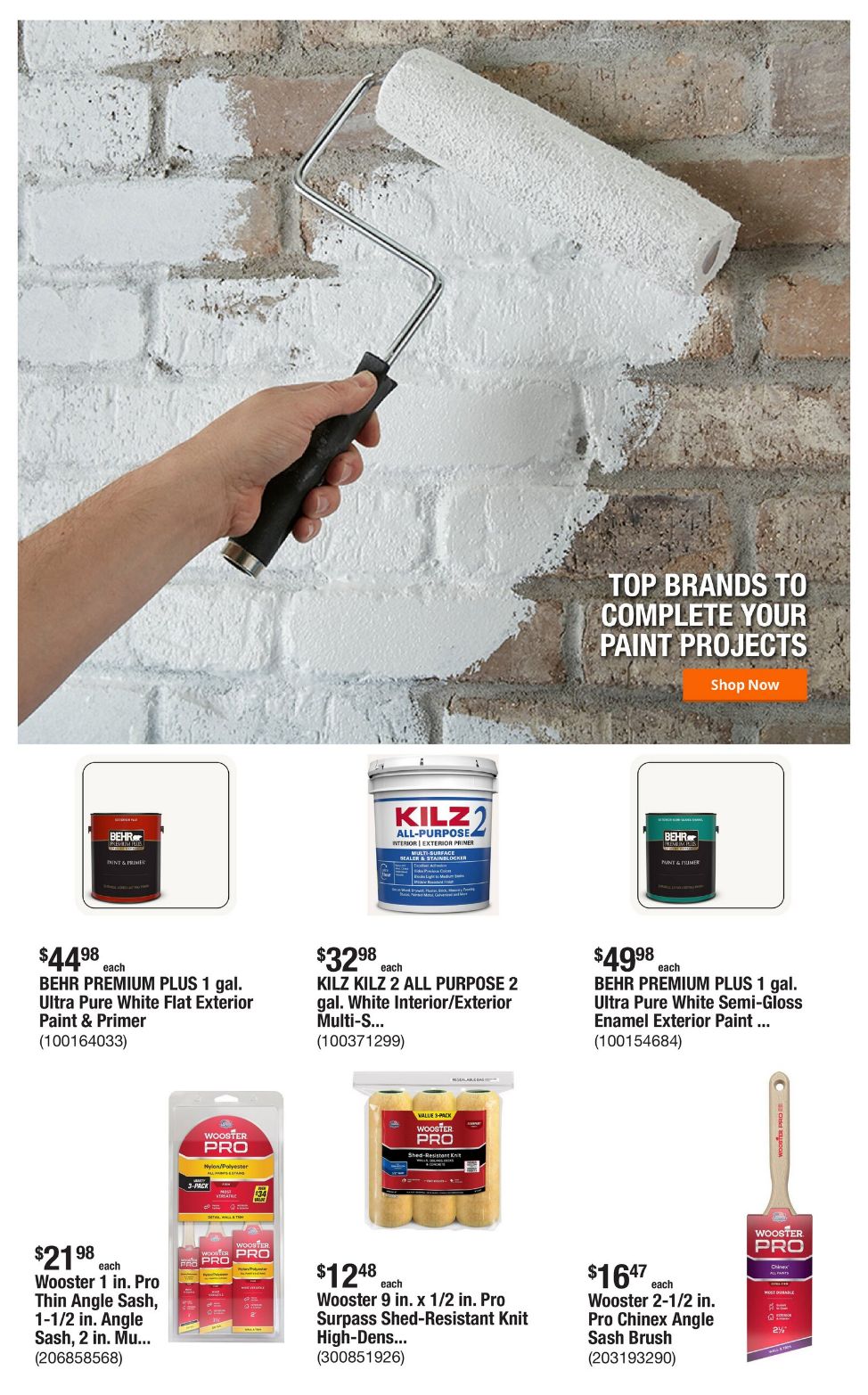 Catalogue Home Depot from 08/14/2025