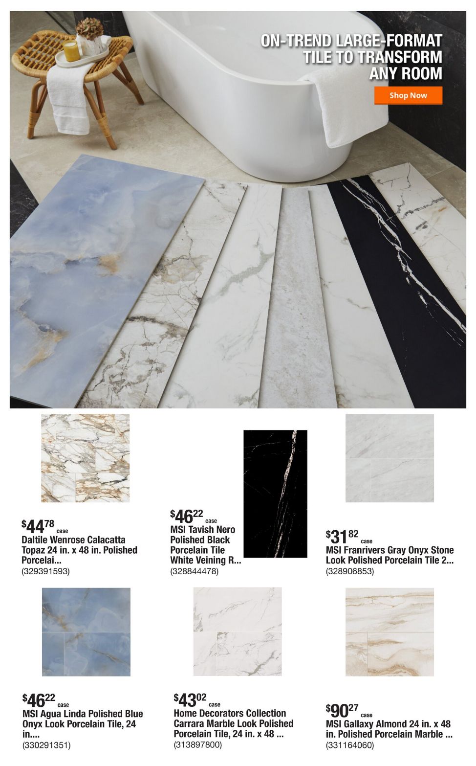 Catalogue Home Depot from 08/14/2025