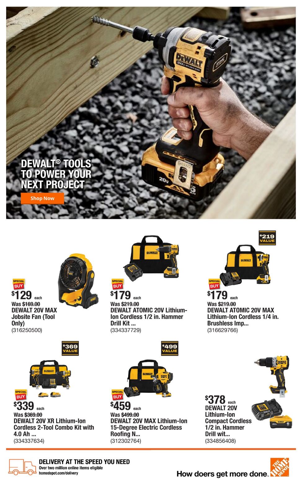 Catalogue Home Depot from 08/14/2025