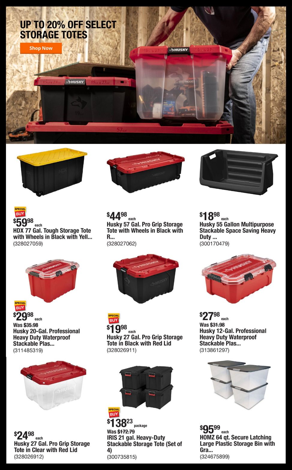 Catalogue Home Depot from 08/18/2025