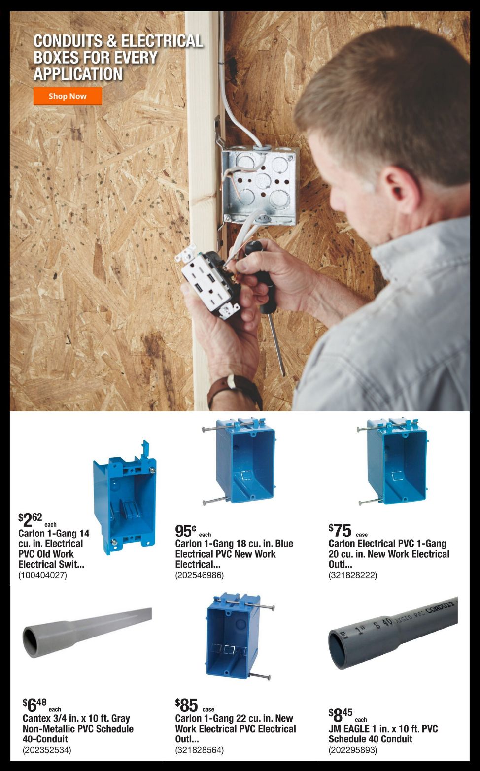Catalogue Home Depot from 08/18/2025